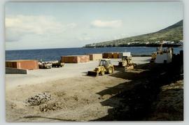Obras para a implementação da Gare Marítima do Porto da Praia da Graciosa