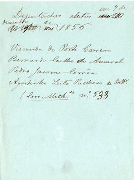 1856 Deputados
