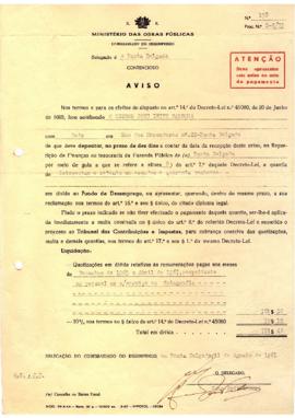 Contencioso, aviso
