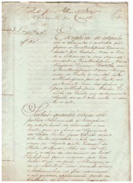Escritura de estipulação de alimentos e contrato