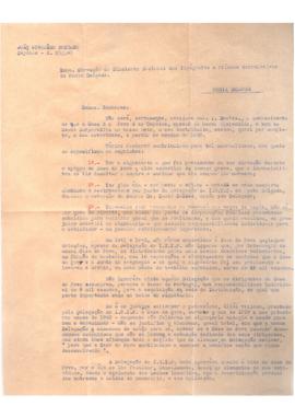 Carta sobre a Casa do Povo de Capelas