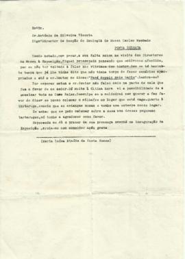 Cartas a Dr. António da Silveira Vicente