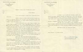 Carta sobre a Sala de Etnografia
