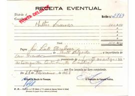 "Receita eventual"