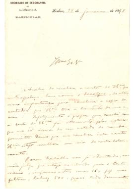 Aires de Sá, Sociedade de Geografia de Lisboa