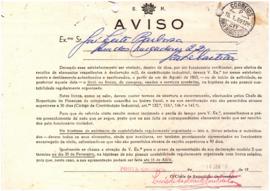 "Aviso"