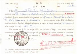 "Aviso"