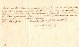 Despesa extraordinária com carta de formatura
