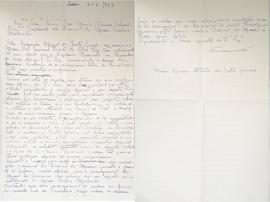 Rascunho de carta