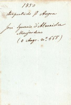 1850 Deputados para Angra