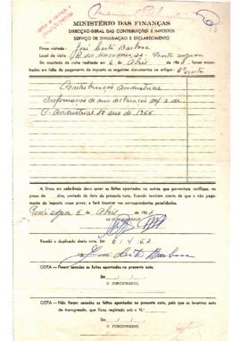 Contribuição Industrial, informação