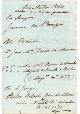 Deputados 1860
