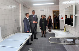 Visita às áreas remodeladas e ampliação do Lar de Idosos da Santa Casa da Misericórdia da Povoação