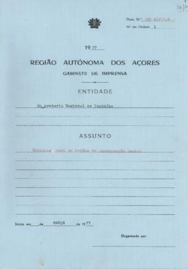 Capa de processo - Notícias para os O.C.S