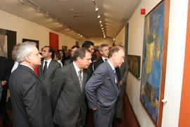 O Presidente da República, Jorge Sampaio, na inauguração da Exposição - Açores - Séc.  XX3x20