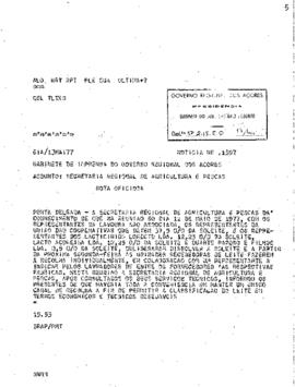 Nota oficiosa acerca da dissolução da Soleite.