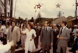 Visita do Presidente da República, General Ramalho Eanes, às Furnas