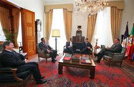 AMISM-Associação de Municípios da Ilha de São Miguel em audiência, com o Presidente do Governo Re...