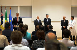 Discurso do Presidente do Governo Regional, na cerimónia de inauguração do novo Bloco C do Hospit...