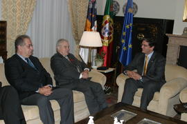 O Secretário Regional da Presidência, em representação do presidente do Governo, recebeu em audiê...