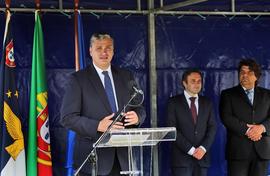O presidente do Governo Regional presidiu à cerimónia de inauguração das obras de reabilitação da...