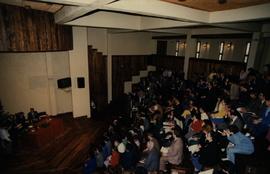 Vista Geral da assistência da cerimónia de inauguração da Escola Secundária das Laranjeiras