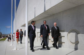 O Diretor da EPROSEC, José Gonçalo Botelho, acompanhou o presidente do Governo Regional, na visit...
