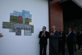 Descerramento da placa da inauguração da nova Central Geotérmica do Pico Vermelho