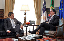 Fernando Soares Gomes da Silva, presidente da Federação Portuguesa de Futebol (FPF), em audiência...