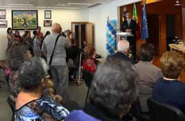 O Presidente do Governo Regional, presidiu à cerimónia da inauguração do Centro de Dia e Centro d...