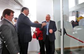 Chegada do Presidente do Governo Regional à cerimónia de inauguração do Centro de Dia e Centro de...