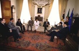 O Presidente do Governo Regional recebeu em audiência, o Ministro de Cabo Verde