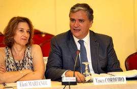 O Presidente do Governo Regional na reunião da Comissão Política da Conferência das Regiões Perif...