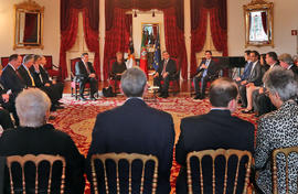 Membros do Portuguese American Legislative Caucus e do International Caucus on Global Competitive...