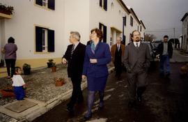 Visita às habitações no concelho da Lagoa