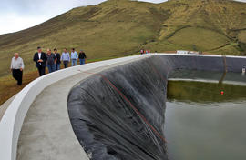 Visita a toda a área envolvente da Lagoa artificial do Corvo