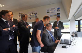 O Presidente do Governo Regional visita a Estação Geodésica e Espacial de Santa Maria, inserida n...