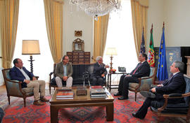 O Movimento - Queremos a Calheta de Volta em audiência, com o presidente do Governo Regional