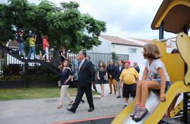 Chegada do Presidente do Governo Regional à Unidade de Saúde de Água de Pau