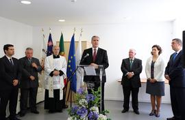 Entidades presentes na cerimónia de inauguração do Centro de Atividades Ocupacionais e Lar Reside...