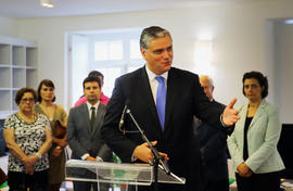 Discurso do Presidente do Governo Regional na cerimónia de inauguração, do Centro de Alojamento T...