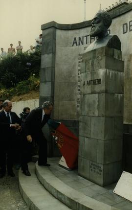 Descerramento da placa de Homenagem a Antero de Quental