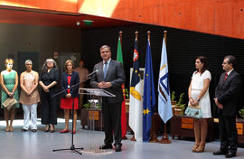 O Presidente do Governo Regional presidiu à cerimónia de inauguração das obras de reparação e ada...