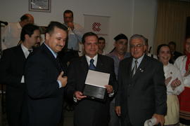 Homenagem ao Presidente do Governo Regional dos Açores