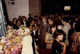 Visita do General Ramalho Eanes à Igreja de Nossa Senhora da Alegria
