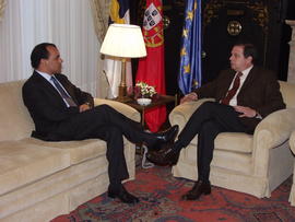 Audiência ao Ministro da Presidência, Nuno Morais Sarmento
