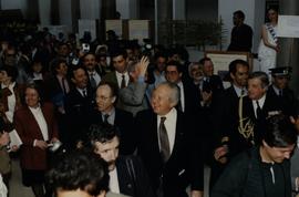 Visita do Presidente da República Mário Soares, aquando da Presidência aberta aos Açores