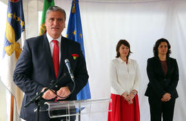 Discurso do Presidente do Governo Regional, na cerimónia de lançamento da Primeira Pedra do Centr...