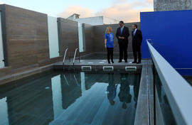 Piscina exterior do empreendimento turístico Casa Hintze Ribeiro