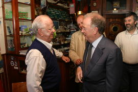 Passagem do Presidente da República, Jorge Sampaio, pelo - Peter Café Sport